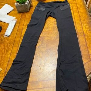 Splits 59 7/8 flare with snakeskin design on sides